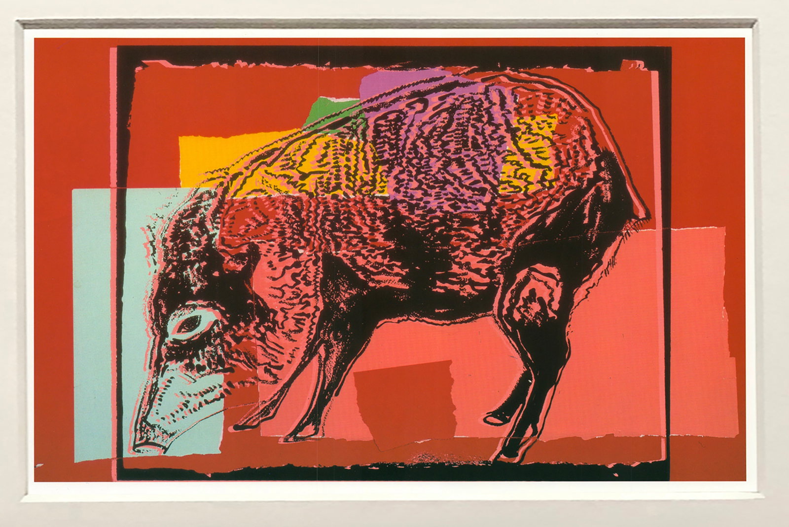 Andy Warhol - Vanishing Animals: Giant Chaco Peccary - 1991 Offset Lithograph 12.25" x 15.75" - 2