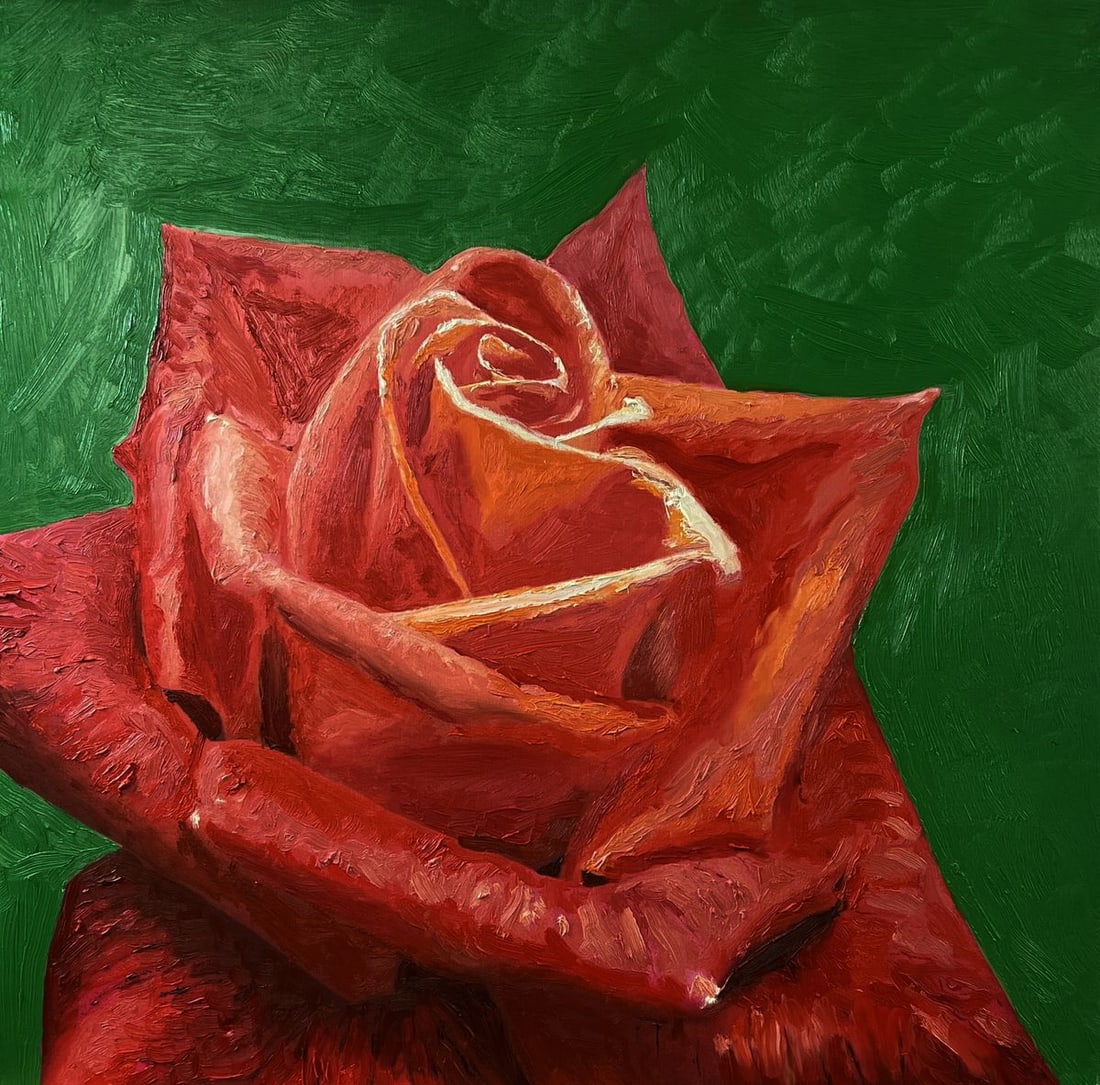 Oil painting Bloom between love and farewell Oleksandr Gukalov - 3