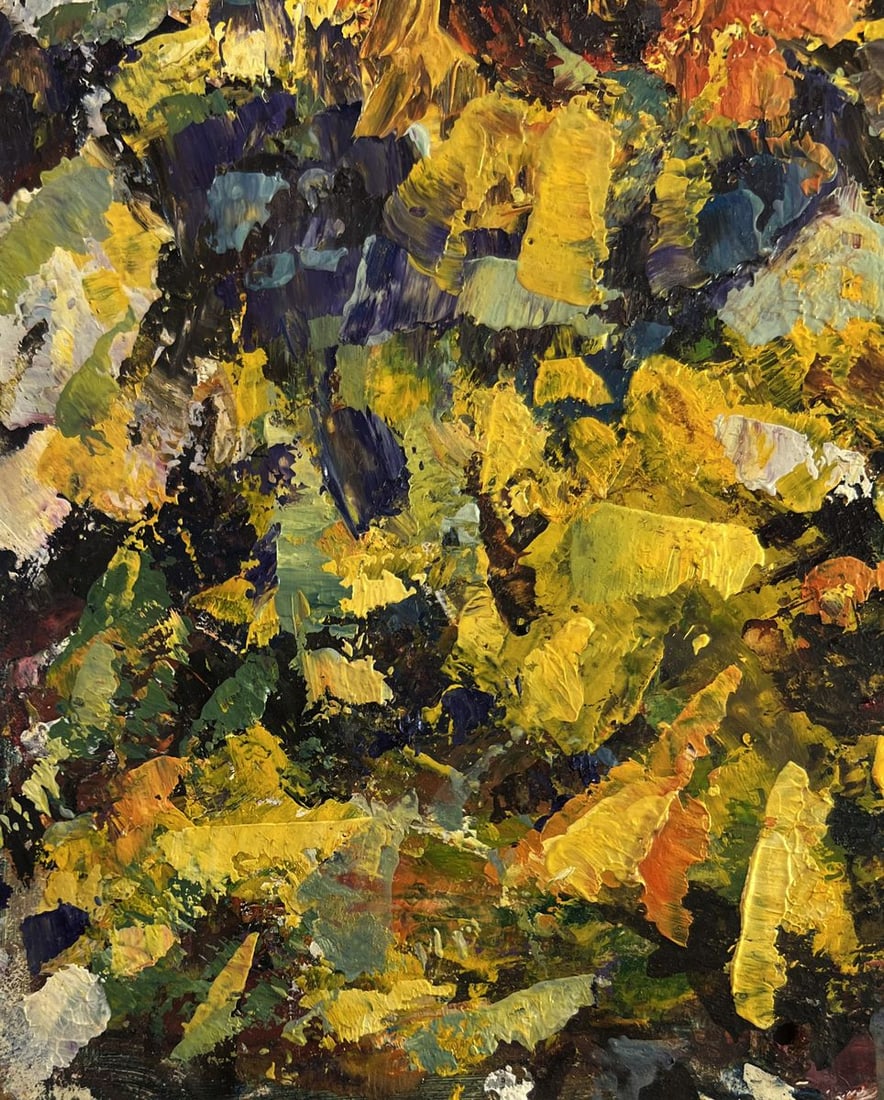Oil painting Summer flowers Vadim Aksenov - 7