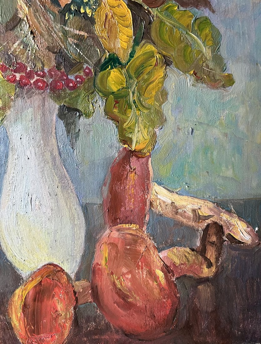 Oil painting Autumn still life V. Mishurovsky - 4