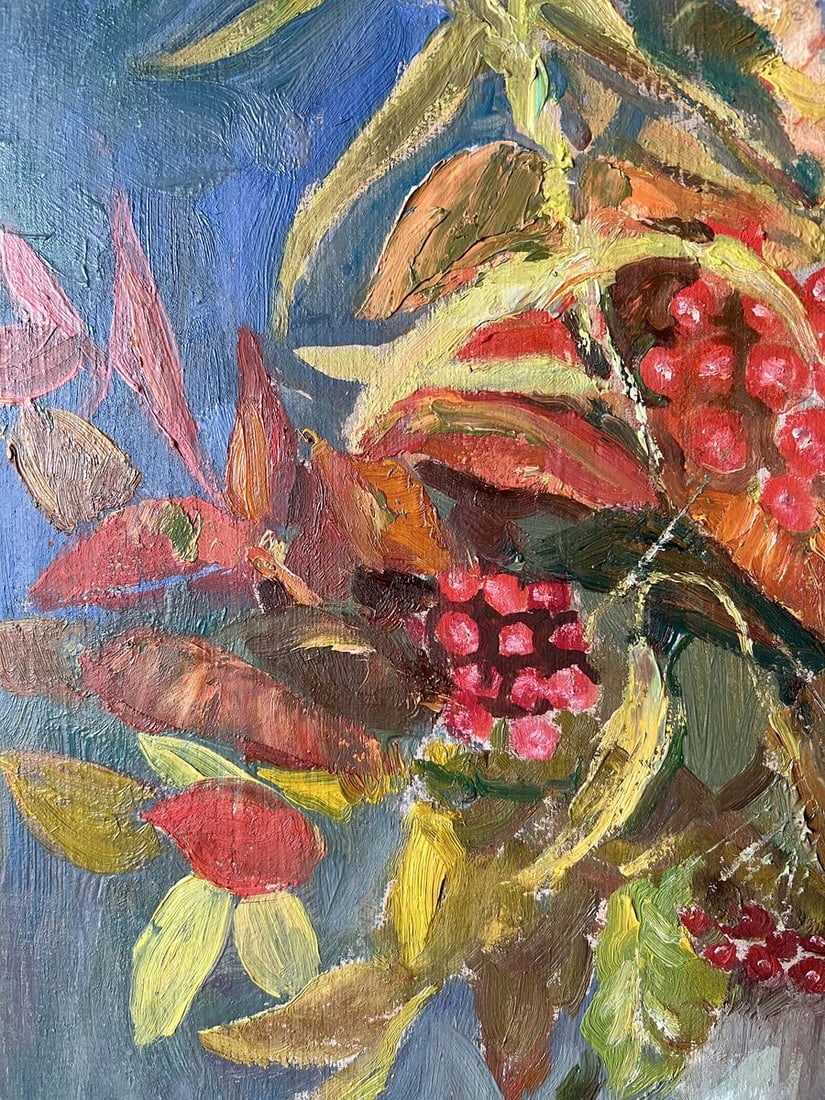 Oil painting Autumn still life V. Mishurovsky - 8