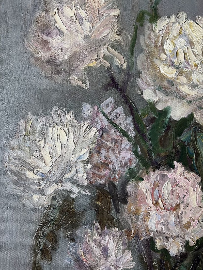 Oil painting Chrysanthemums V. Mishurovsky - 3