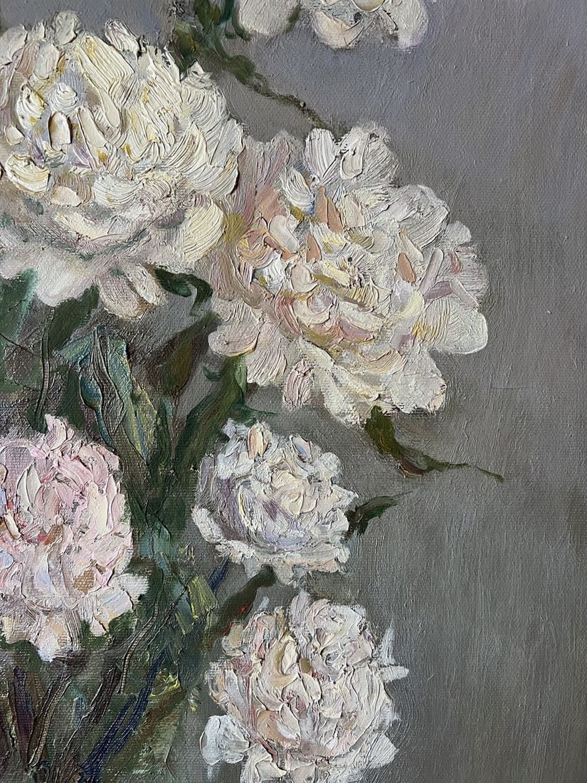Oil painting Chrysanthemums V. Mishurovsky - 8