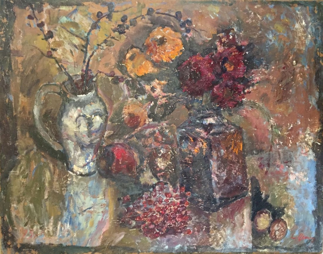 Oil painting Still life Petrashevsky Stanislav Vasilyevich: Title: Oil painting Still life Petrashevsky Stanislav Vasilyevich Description: NoGS 126
