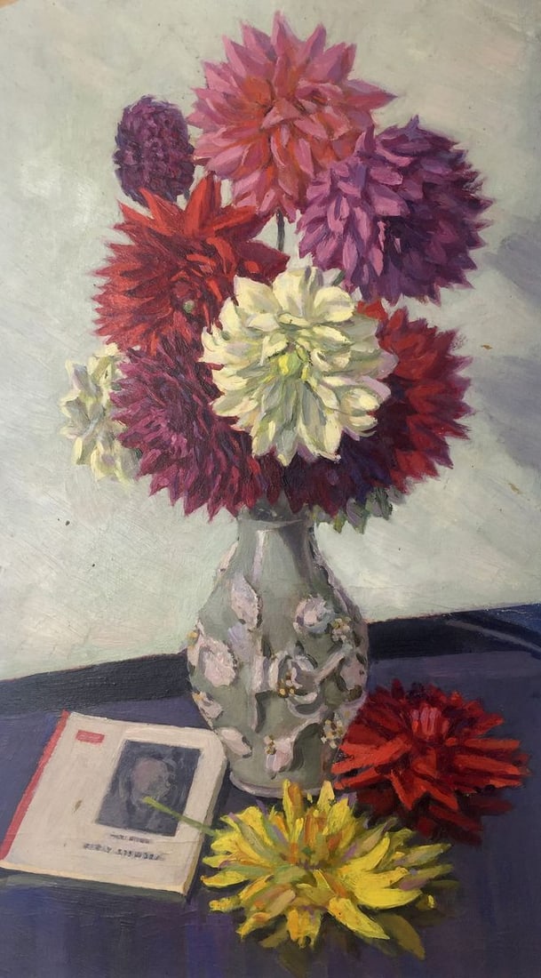 Oil painting Still life original picture painter (1 of 7)