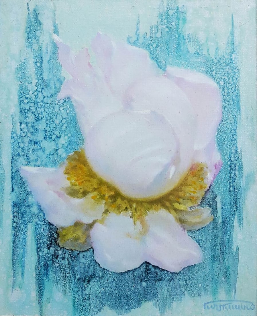 Oil painting Flower Korkishko Vasily - 2