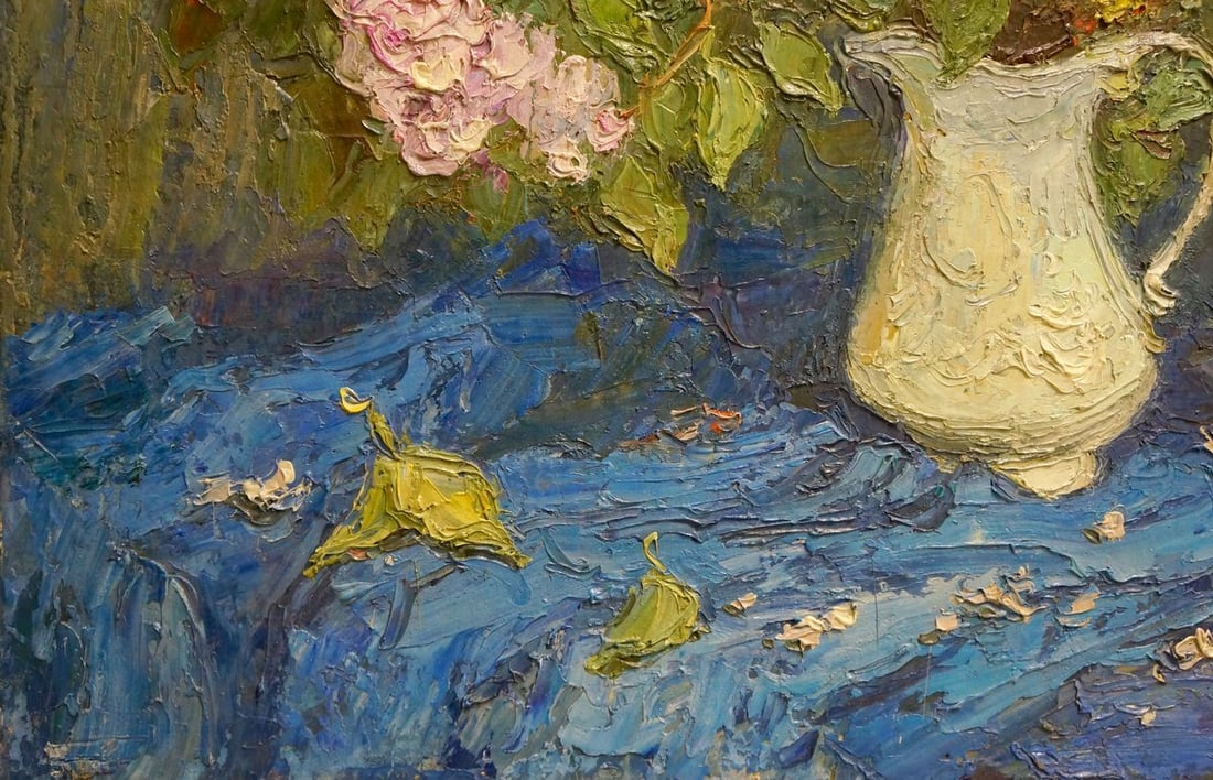 Oil painting Flowers Olkhov Vladimir Nikolaevich - 2