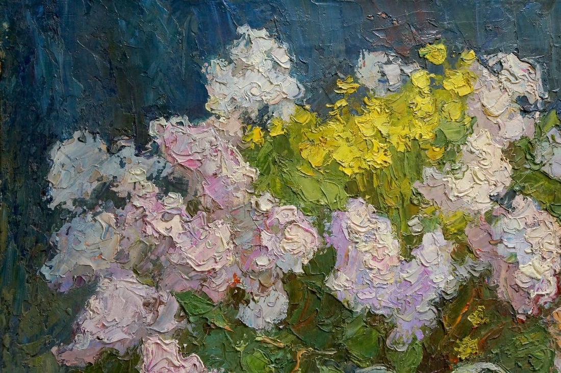 Oil painting Flowers Olkhov Vladimir Nikolaevich - 3