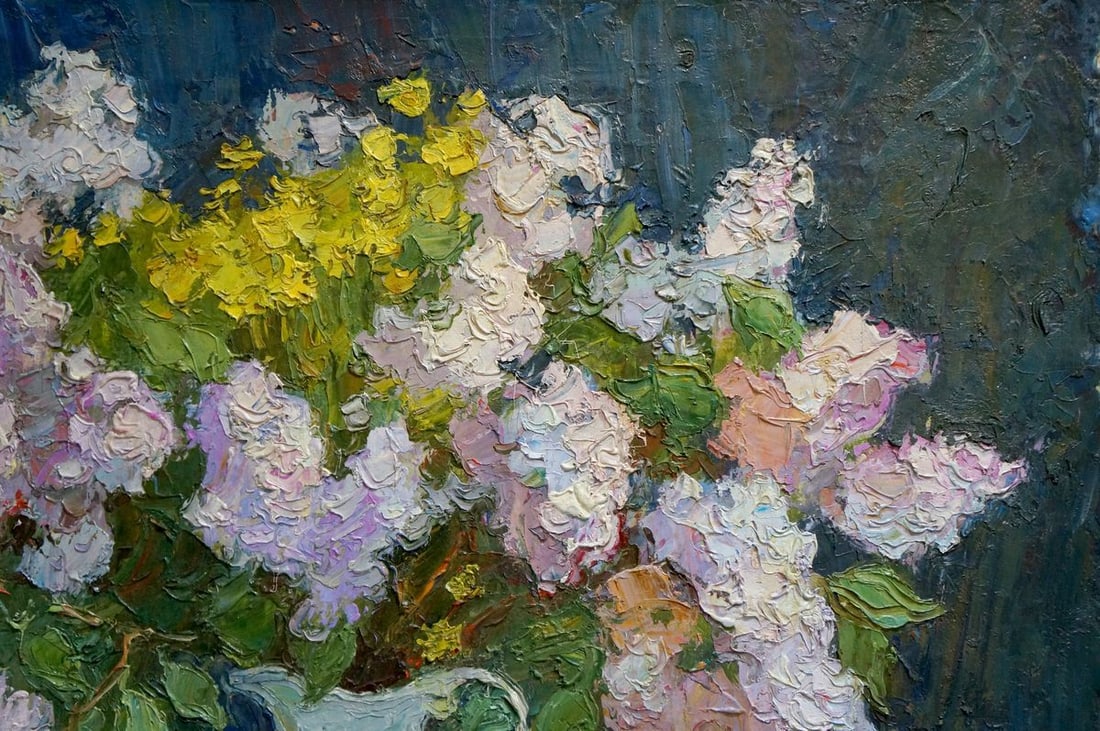 Oil painting Flowers Olkhov Vladimir Nikolaevich - 4