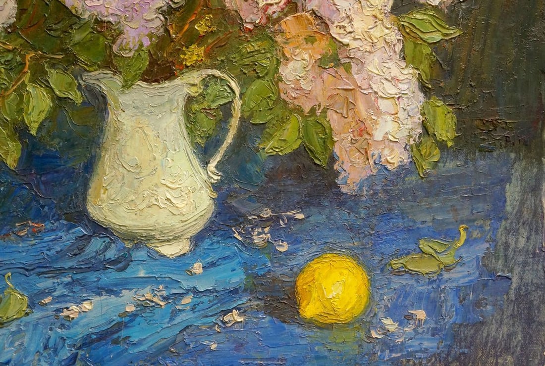 Oil painting Flowers Olkhov Vladimir Nikolaevich - 5