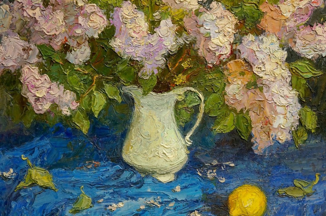 Oil painting Flowers Olkhov Vladimir Nikolaevich - 6
