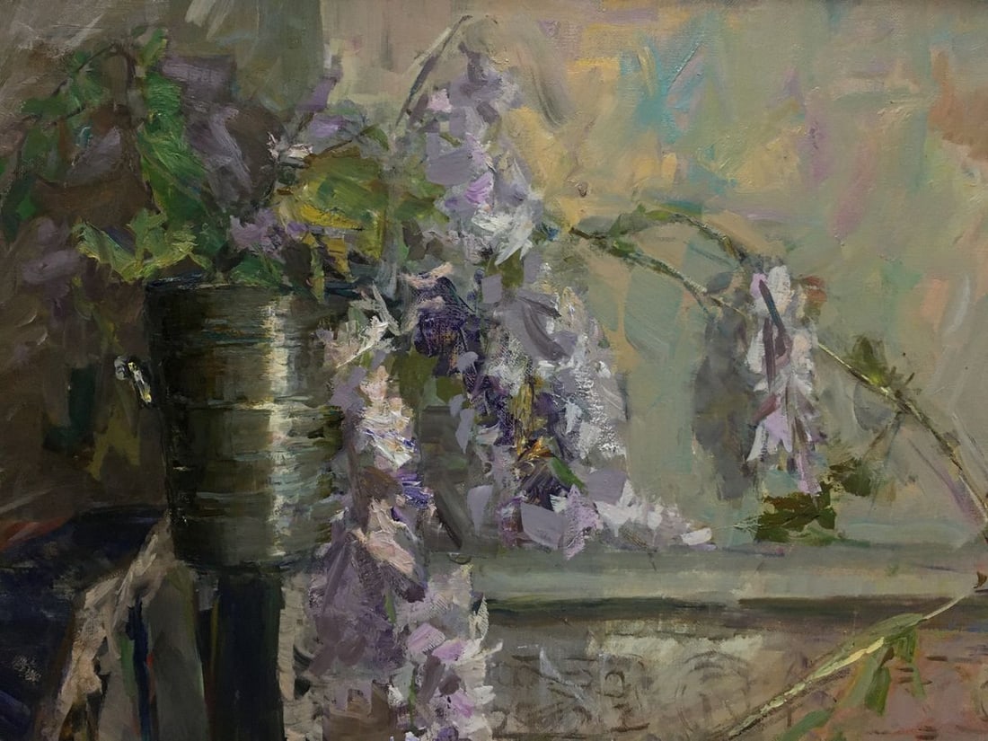 Oil painting Lilac Ryman Evgeny Nikolaevich (1 of 11)