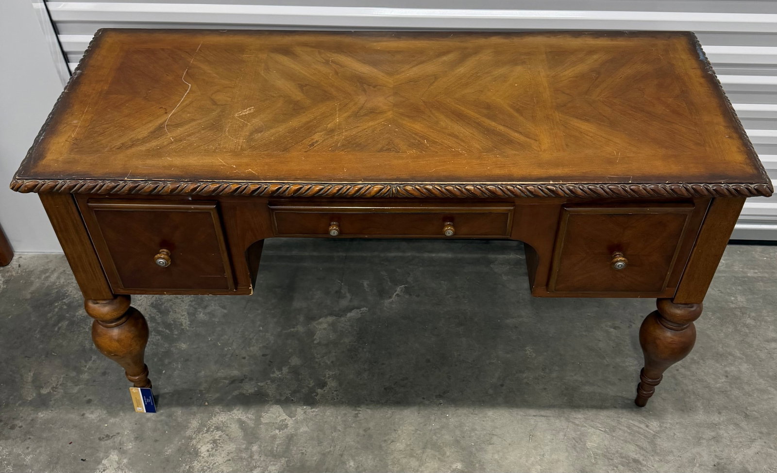 Traditional Style Executive Desk - 4