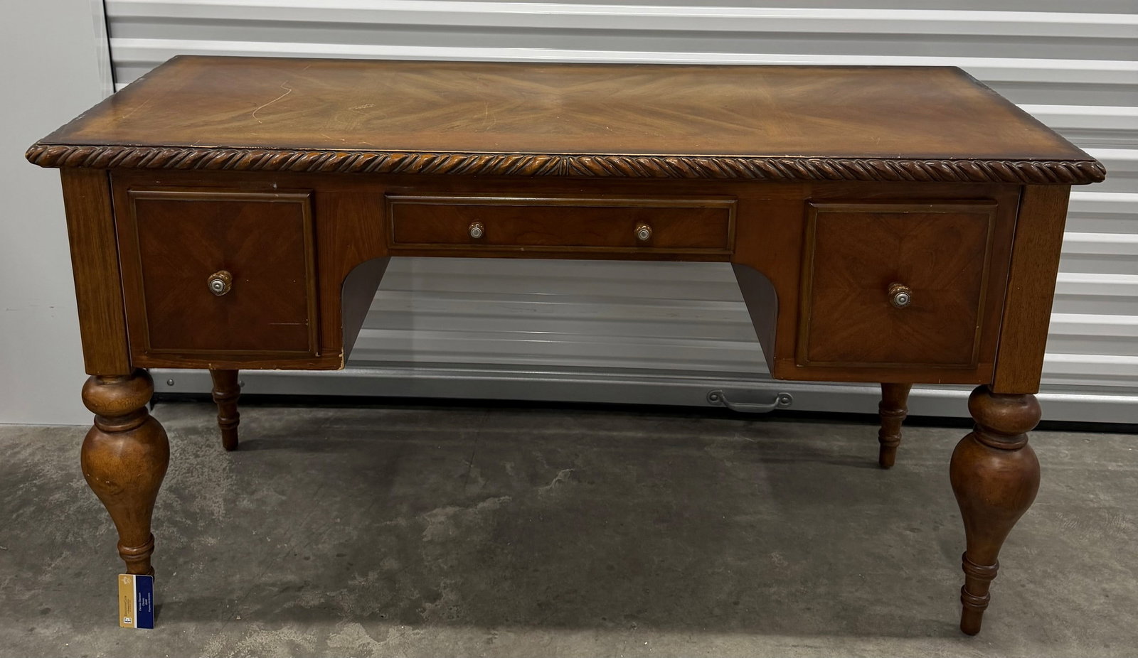 Traditional Style Executive Desk - 5