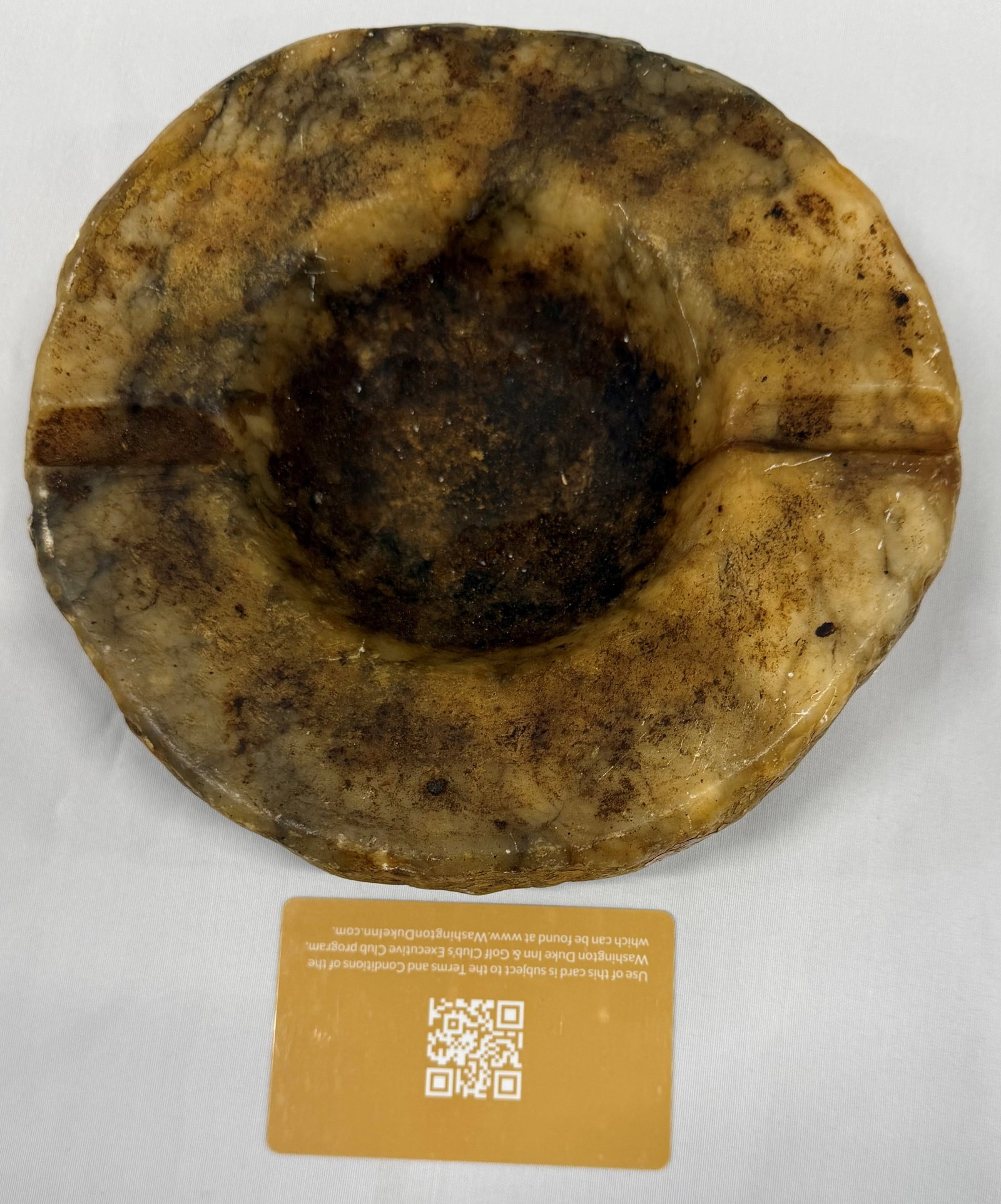 Vintage Alabaster Ashtray - 3