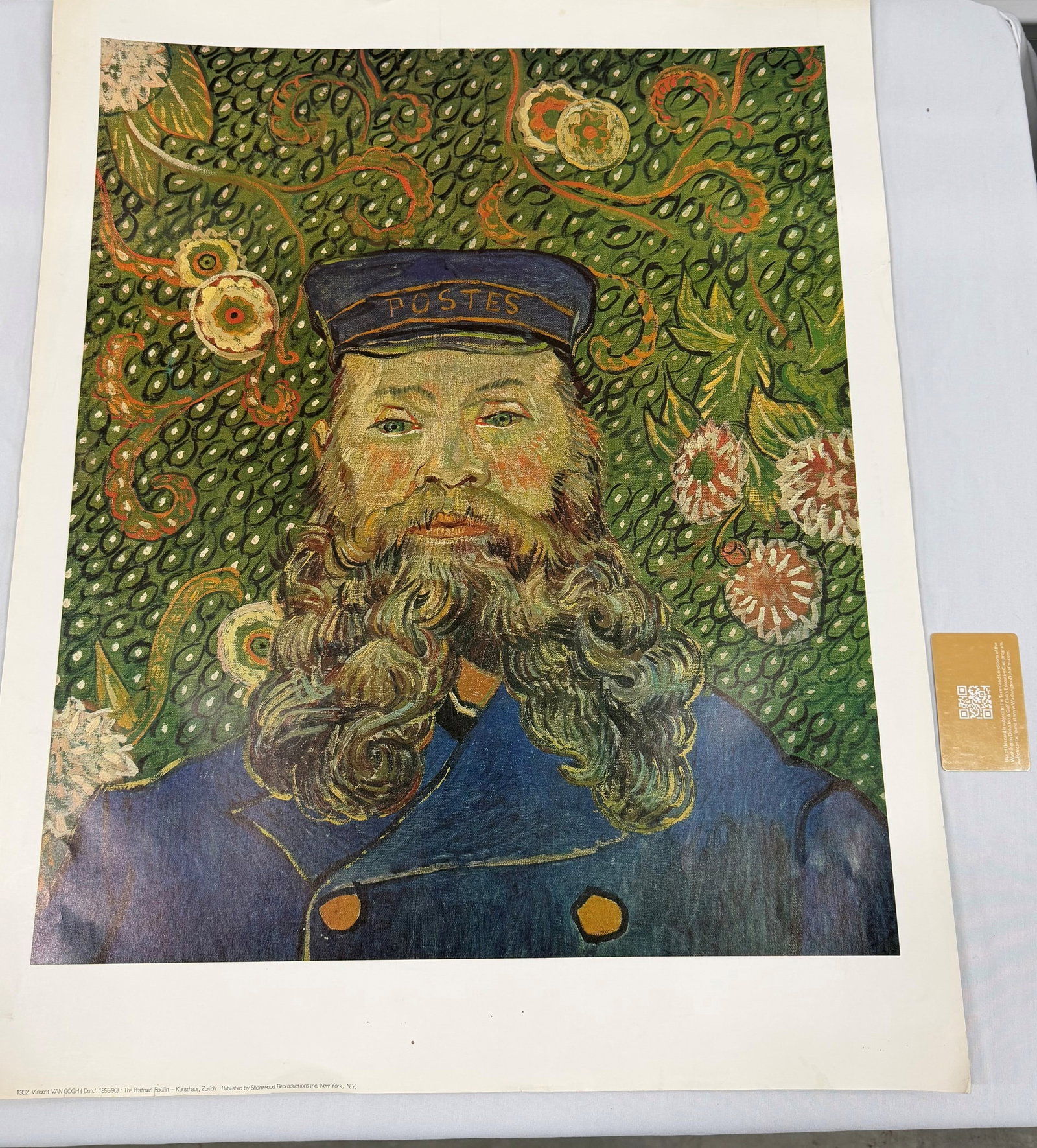 After Vincent van Gogh: "The Postman Roulin" Lithograph - 2