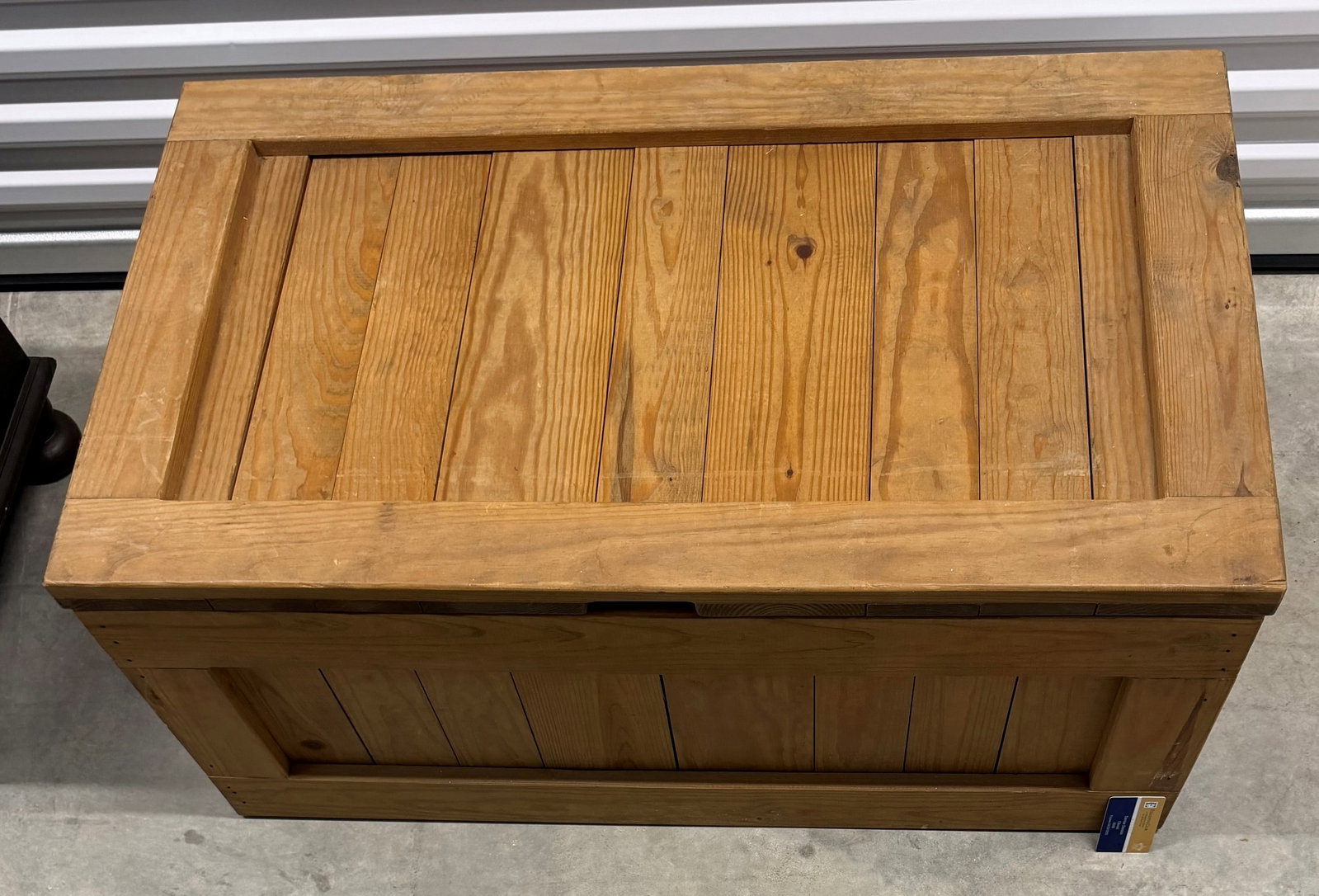 Rustic Pine Storage Trunk/Coffee Table - 3