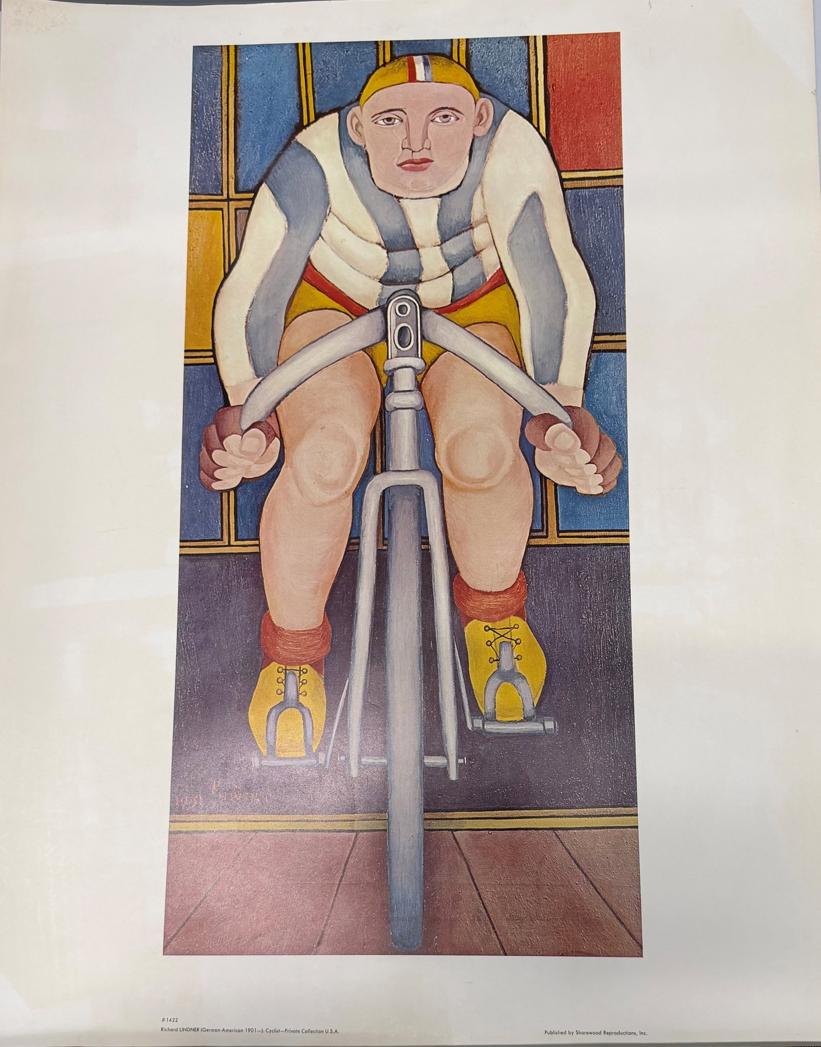 Richard Lindner "Cyclist" Print - 4