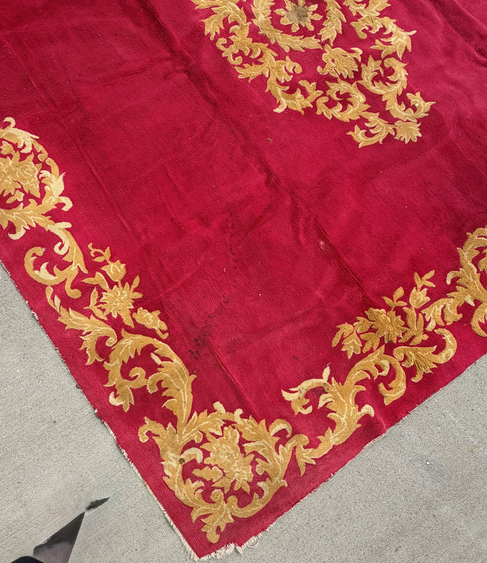 Large Aubusson Design Area Rug, Late 20th Century - 5