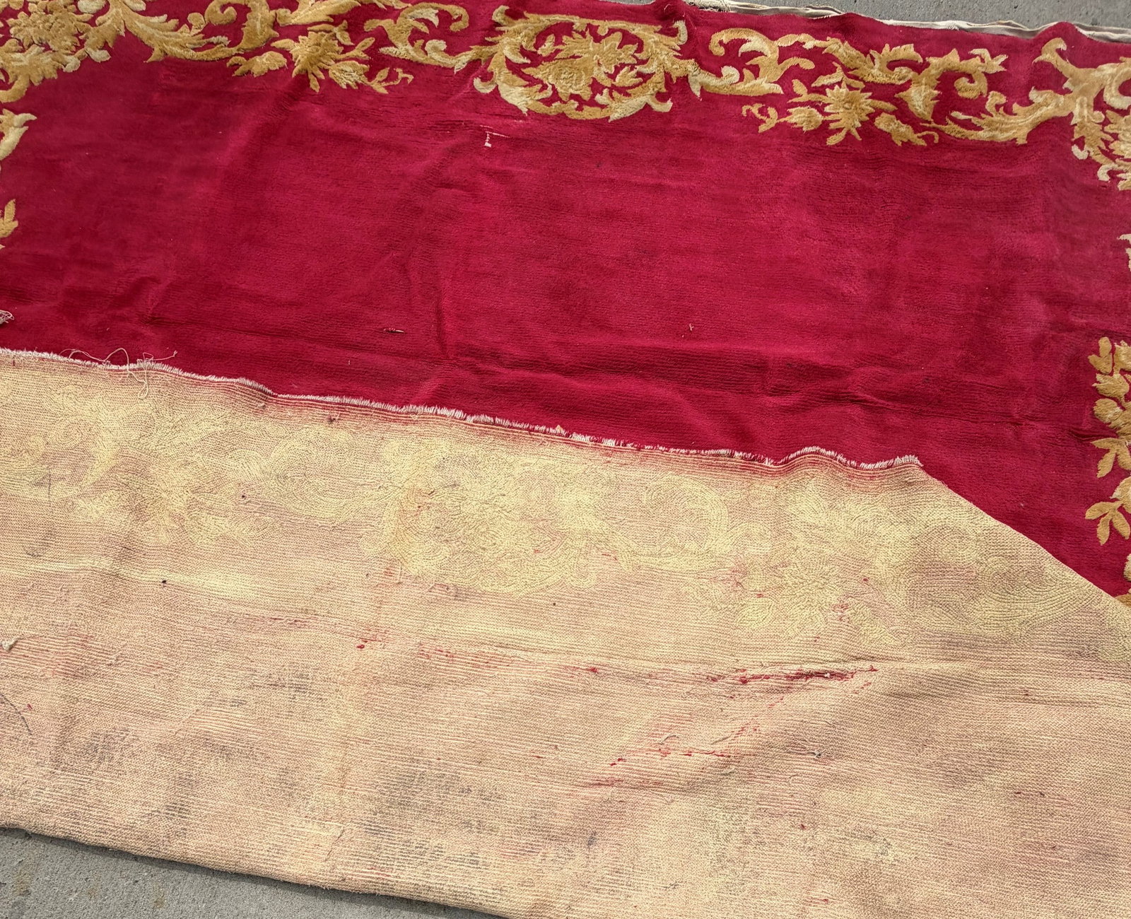 Large Aubusson Design Area Rug, Late 20th Century - 8