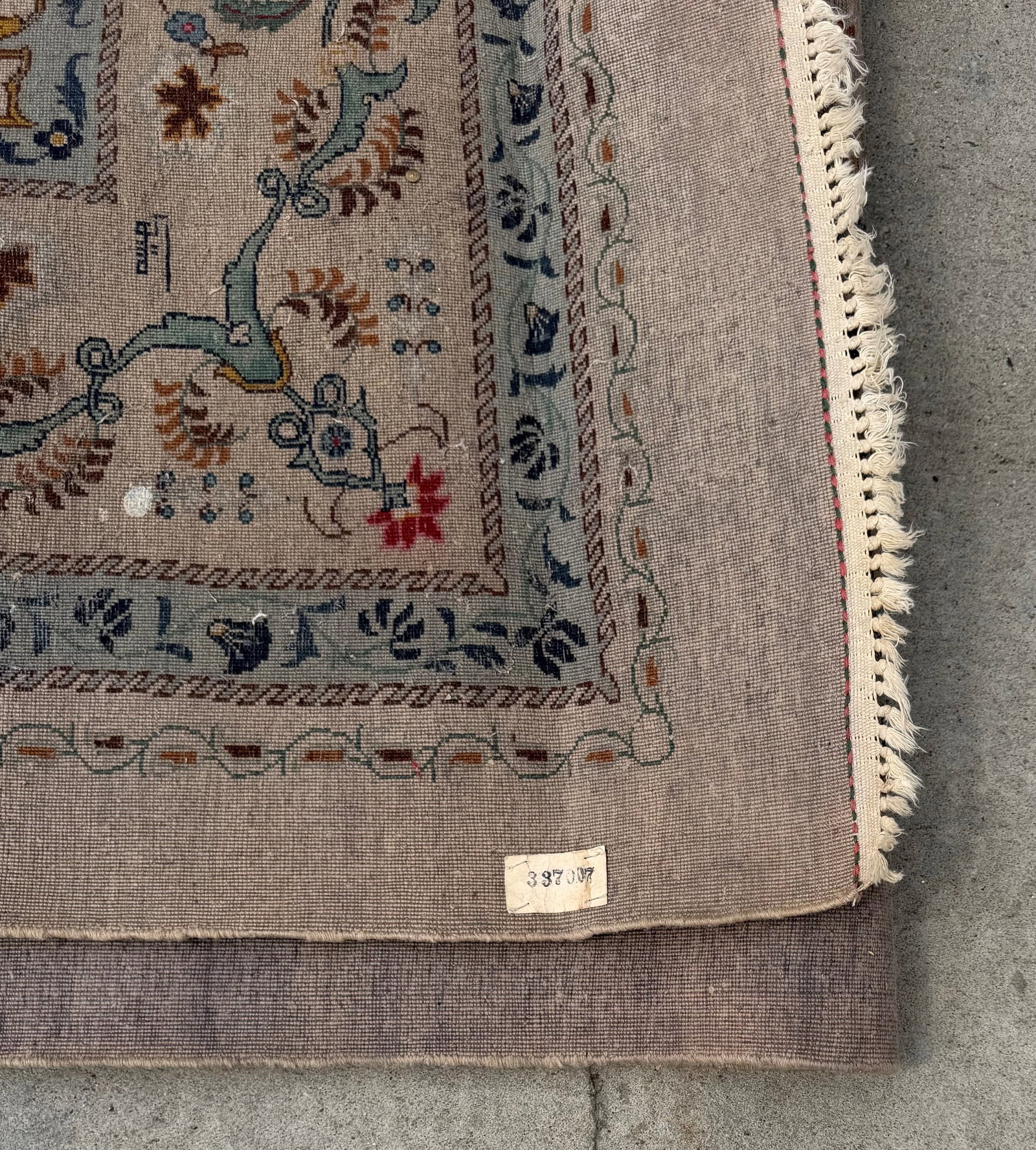 Hand-Knotted Persian Wool and Silk Area Rug - 10