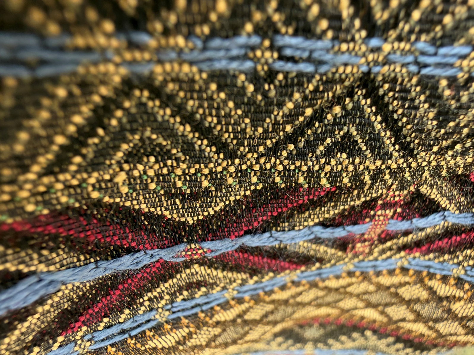 Roll of Southwestern Motif Upholstery Fabric - 6