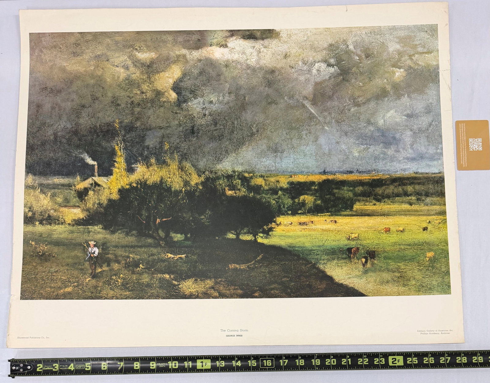 "The Coming Storm" by George Inness Print - 3