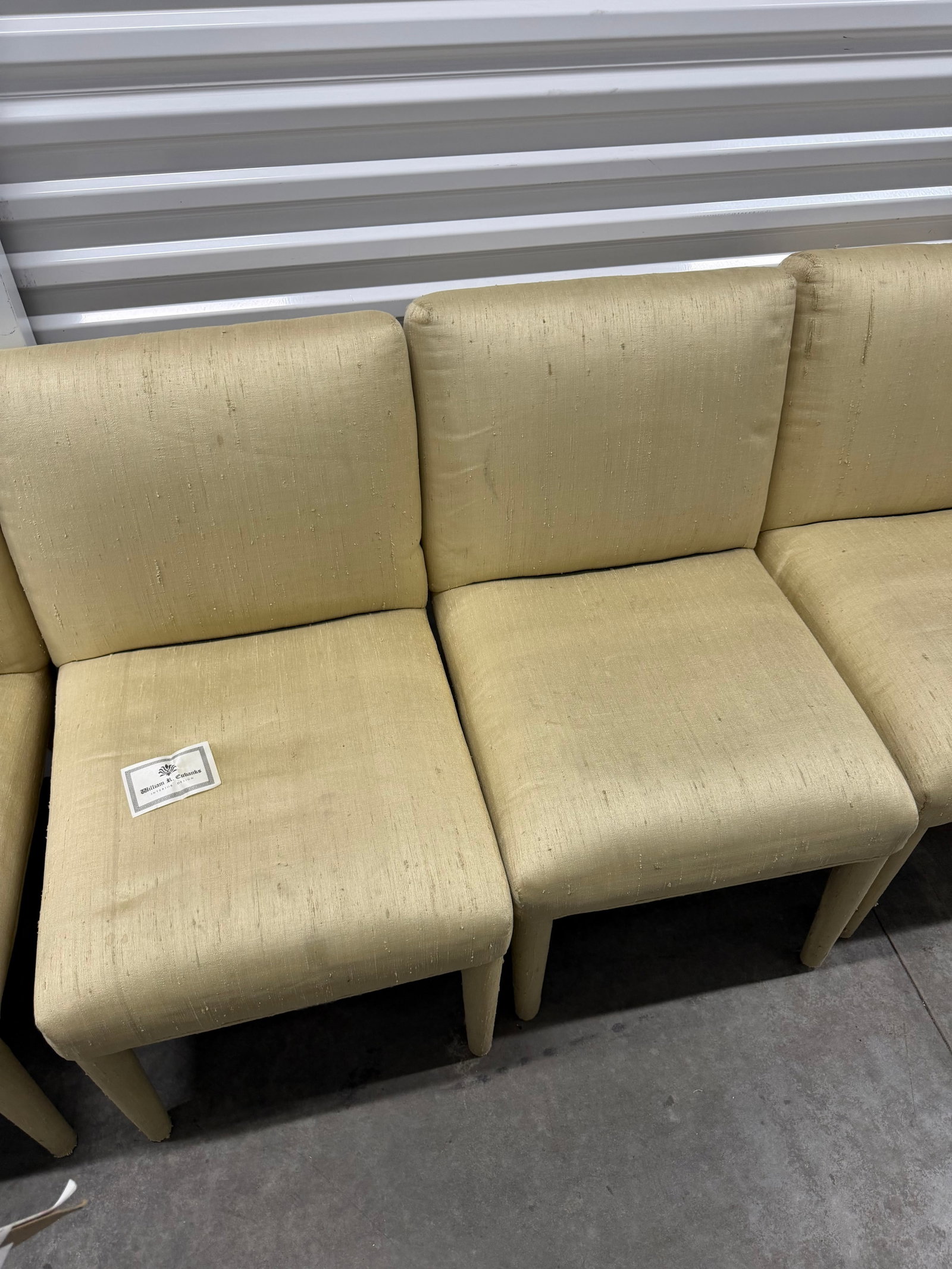 William R. Eubanks Interior Design Custom Set of Eight Chairs - 6