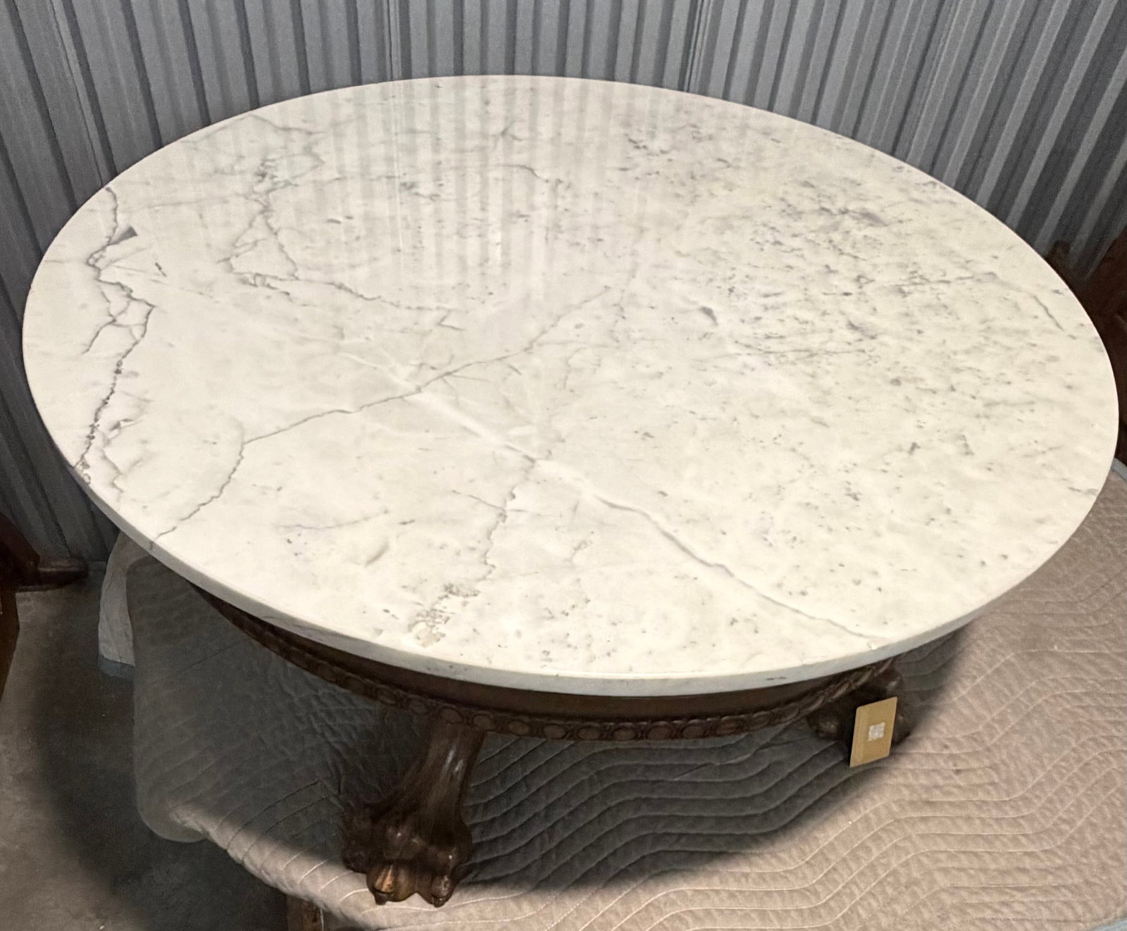 Italian Neoclassical Style Marble-Top Center Table - 2