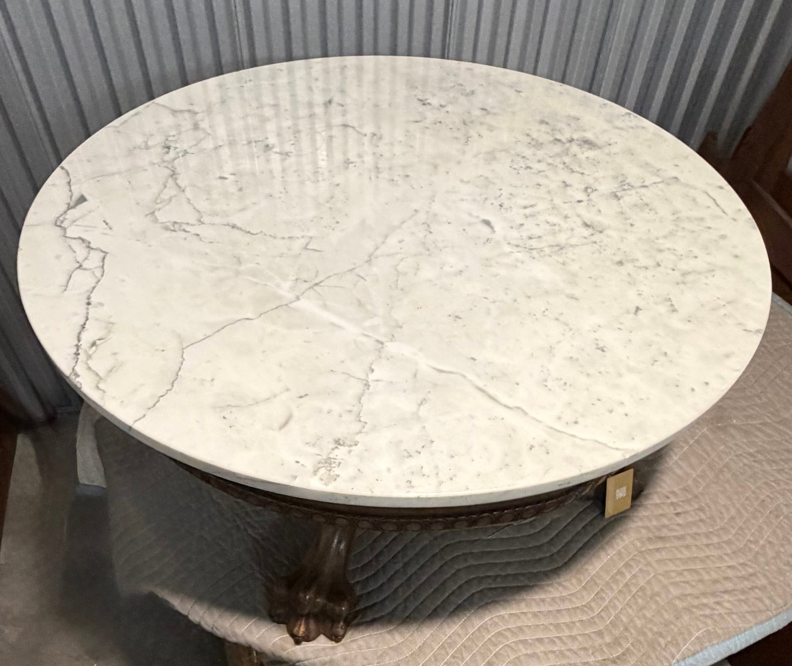 Italian Neoclassical Style Marble-Top Center Table - 3