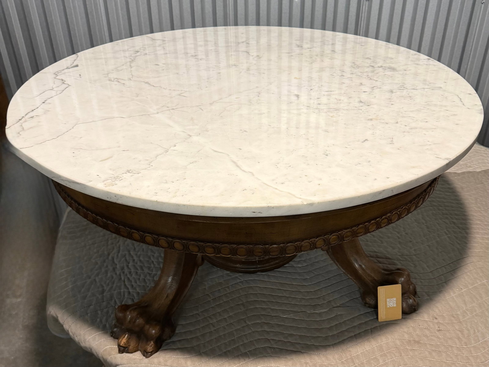 Italian Neoclassical Style Marble-Top Center Table - 5