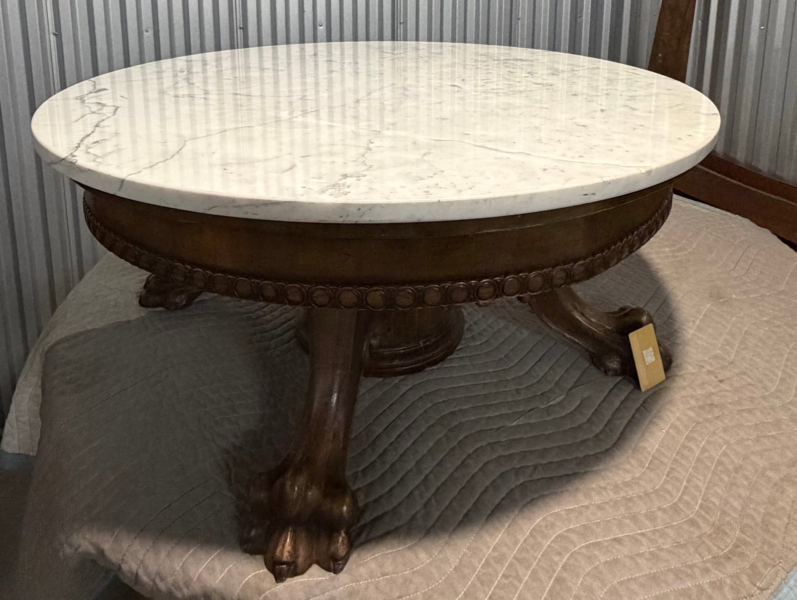 Italian Neoclassical Style Marble-Top Center Table - 6