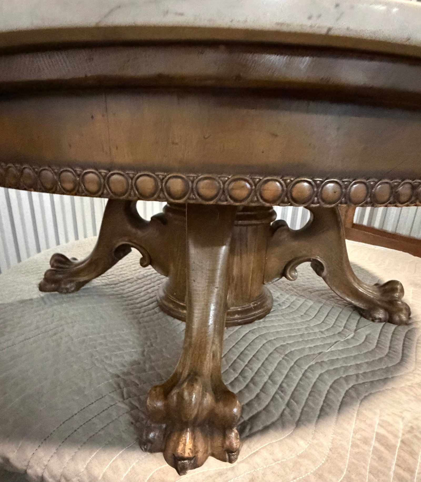 Italian Neoclassical Style Marble-Top Center Table - 7