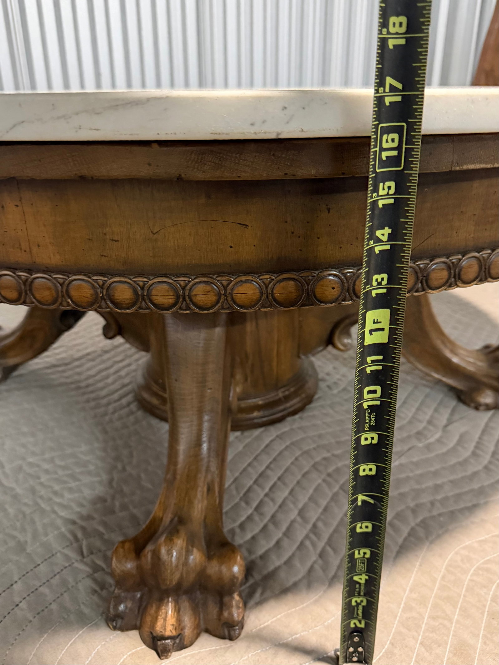 Italian Neoclassical Style Marble-Top Center Table - 9