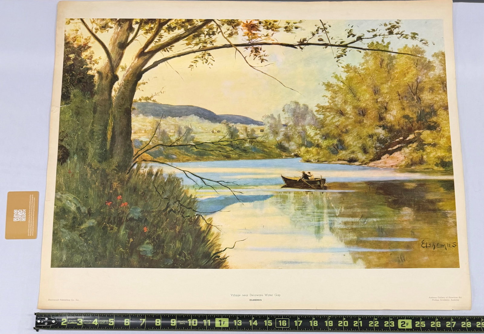Landscape with River and Figure, George Elmer Browne (1871-1946) - 3