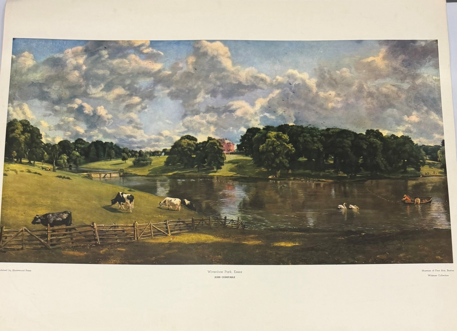Wivenhoe Park, Essex, After John Constable - 2