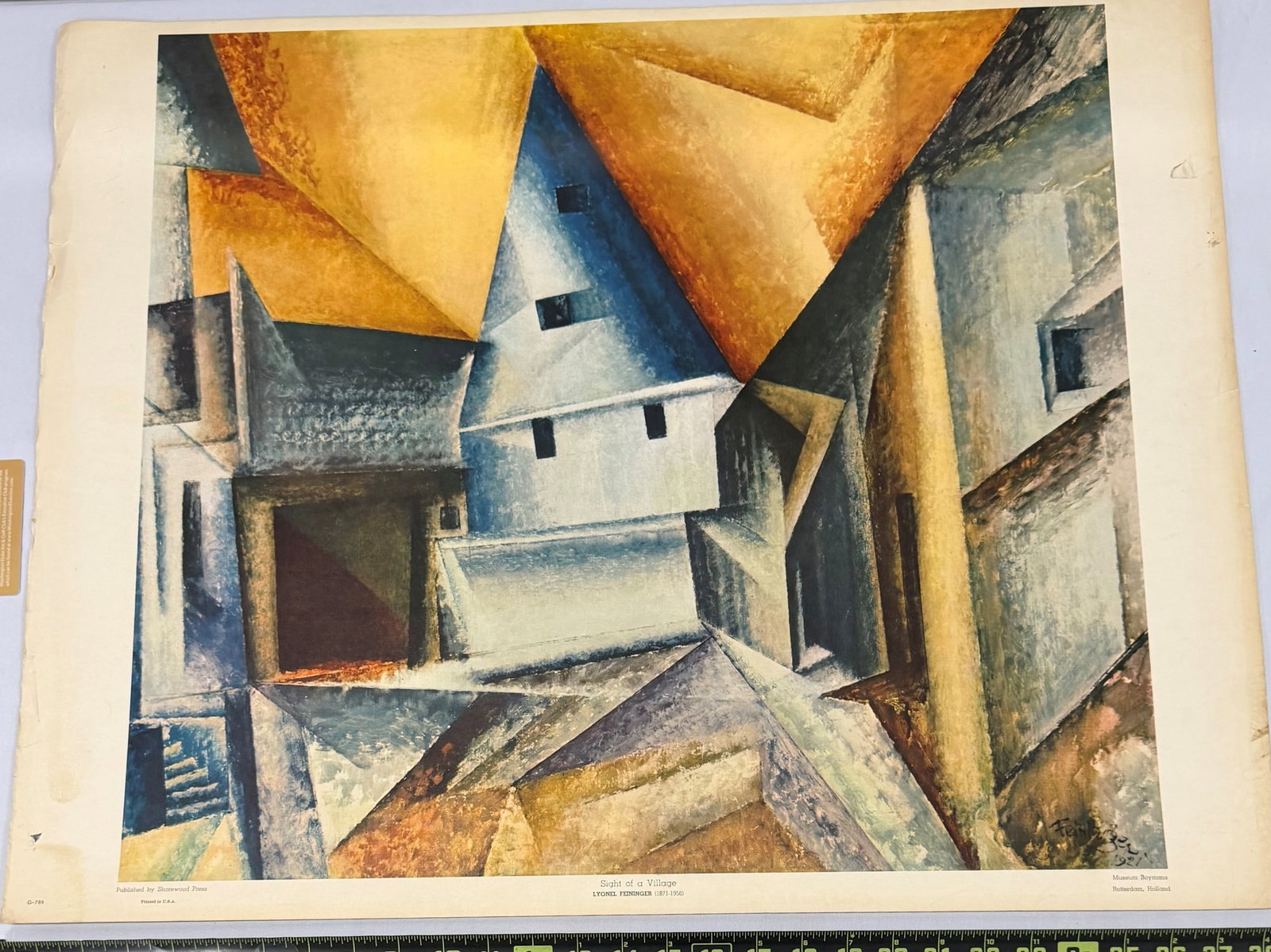 Georges Braque, "Boats and Village" (Barques et Village), Cubist Lithograph - 2