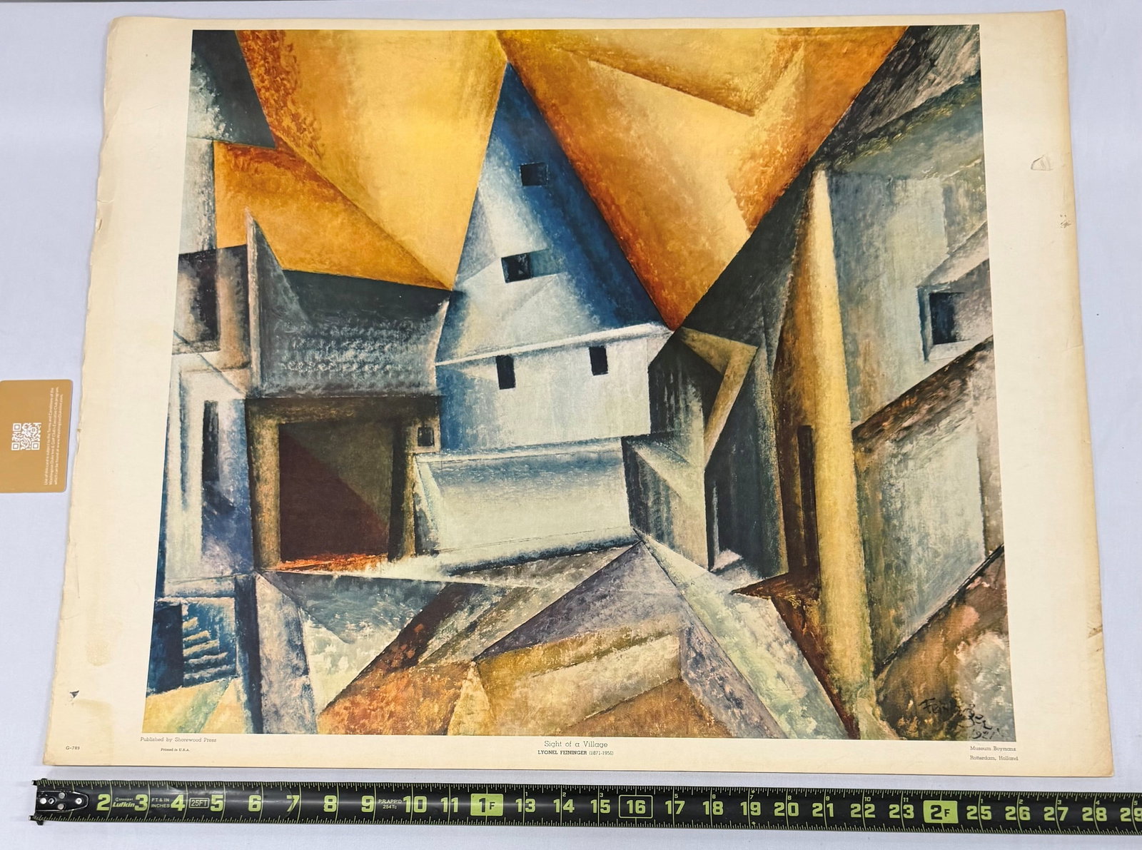 Georges Braque, "Boats and Village" (Barques et Village), Cubist Lithograph - 3