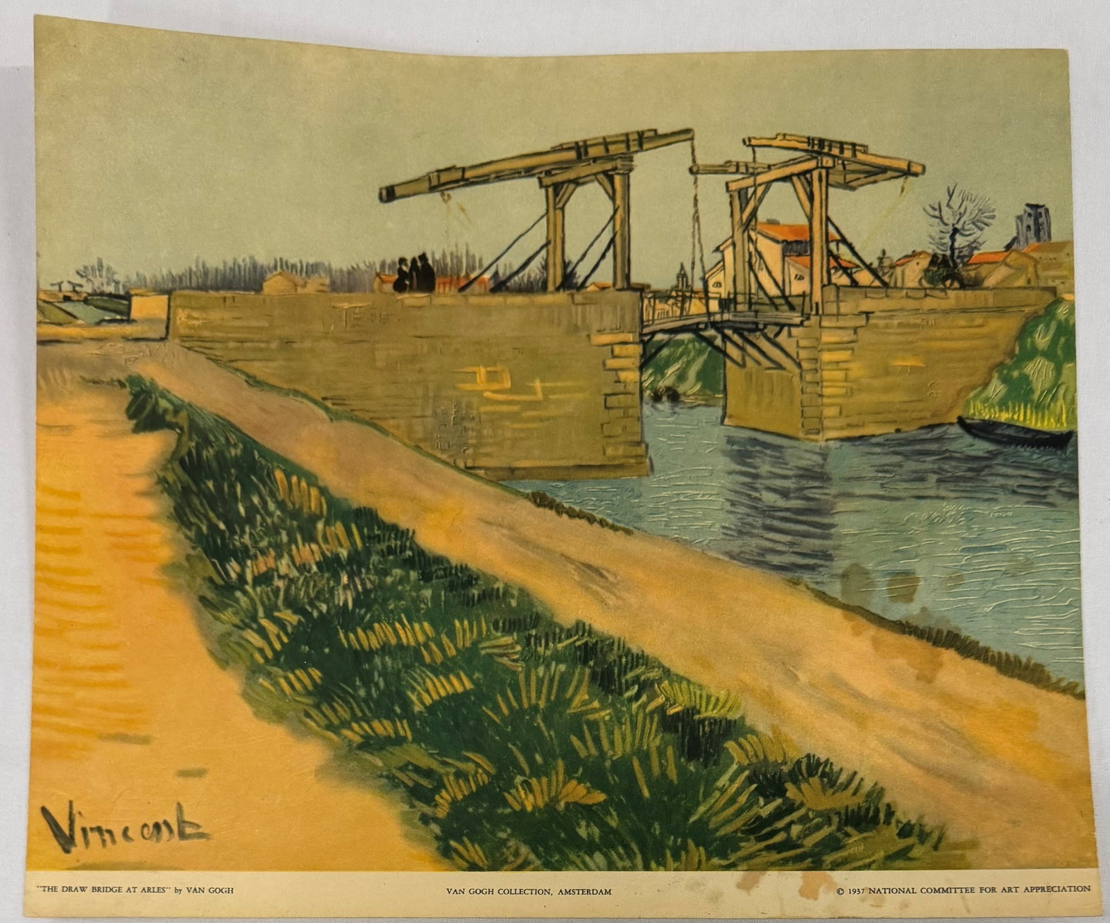 Van Gogh "The Draw Bridge at Arles" Print - 2