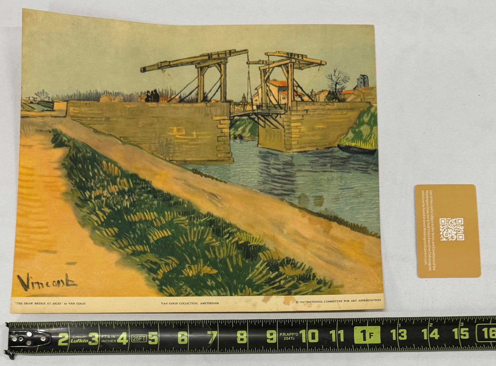 Van Gogh "The Draw Bridge at Arles" Print - 3