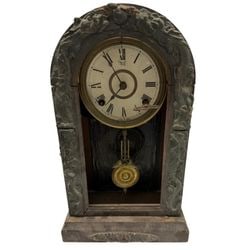 Antique Japanese â€œAichken Clockmakers Unionâ€ Wall Clock (1 of 5)
