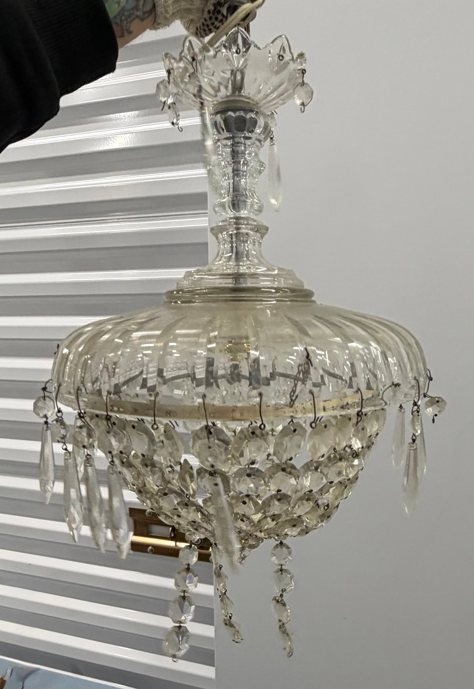 Vintage Crystal Chandelier - 2