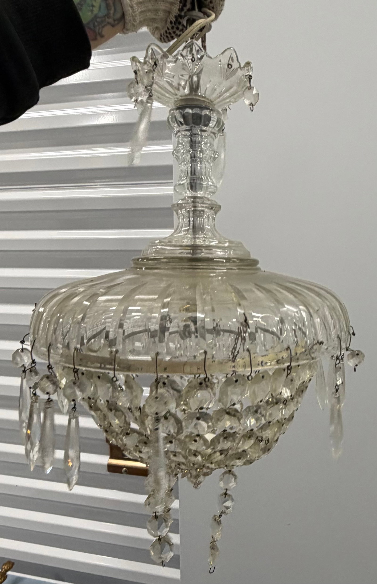 Vintage Crystal Chandelier - 3