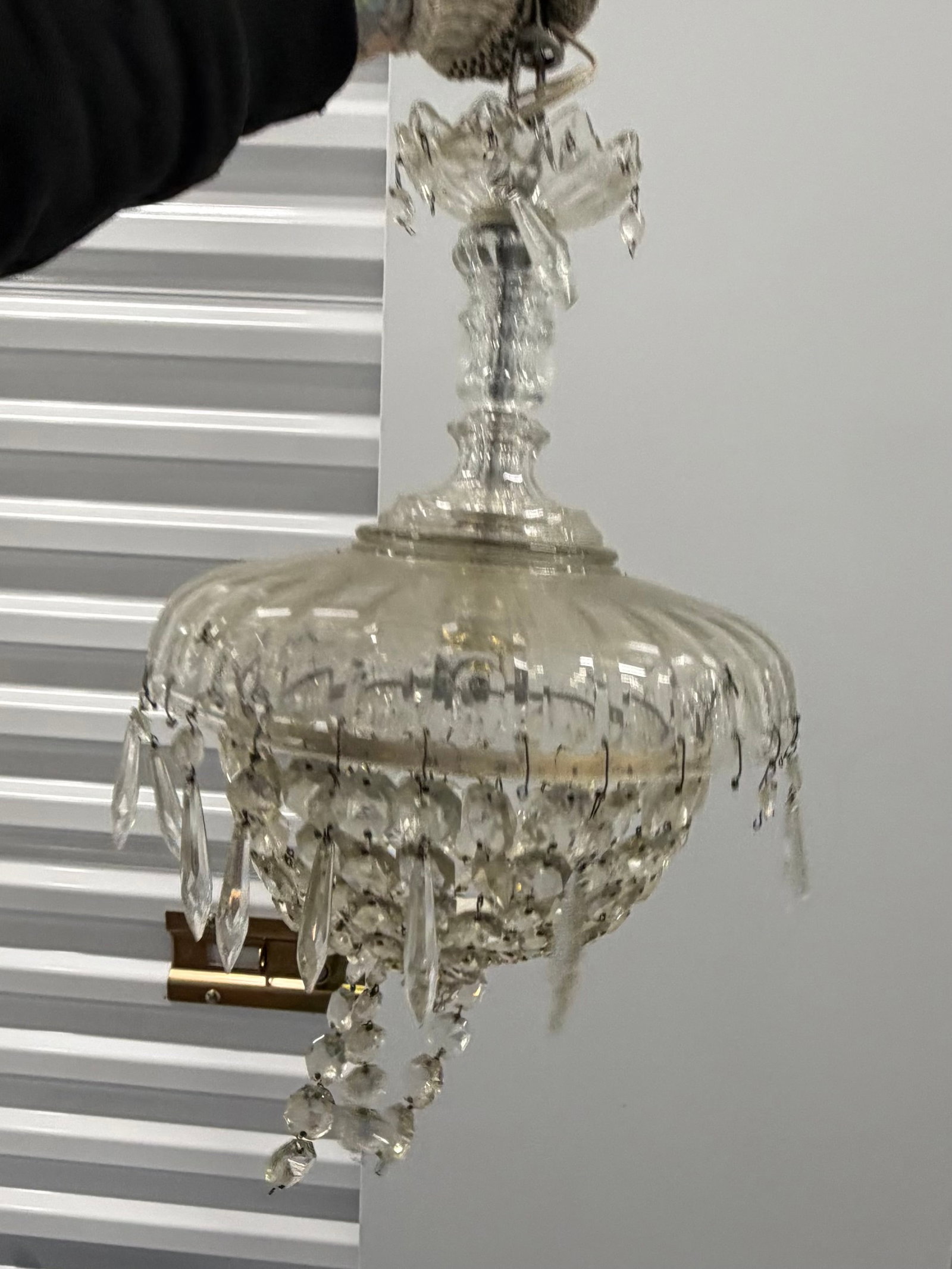 Vintage Crystal Chandelier - 4