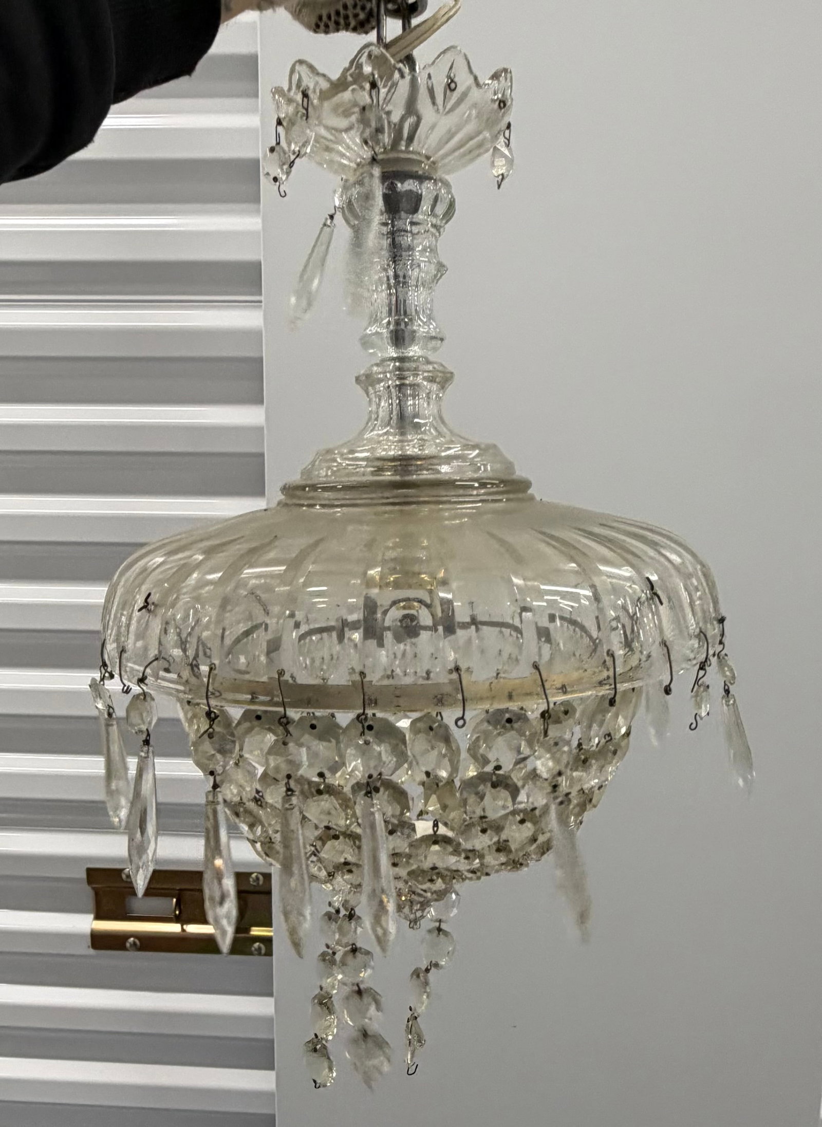 Vintage Crystal Chandelier - 5