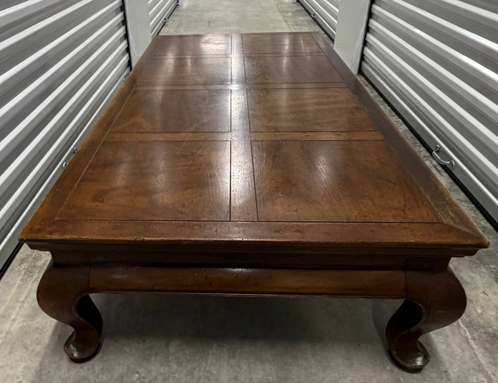 Chinese Export Style Hardwood Coffee Table - 2
