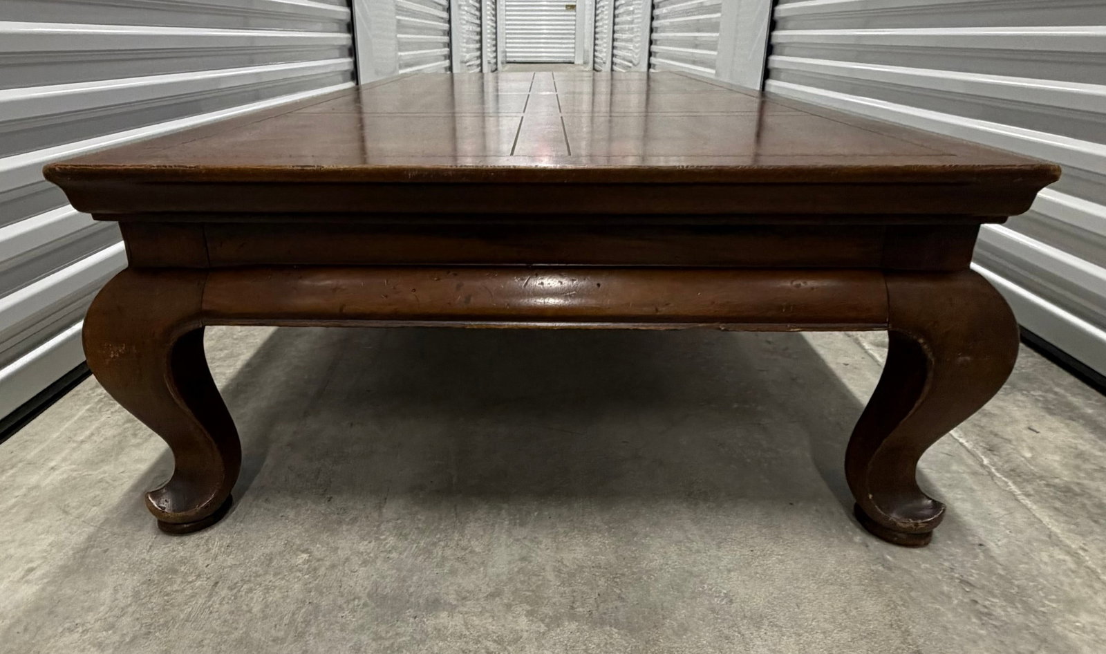 Chinese Export Style Hardwood Coffee Table - 3