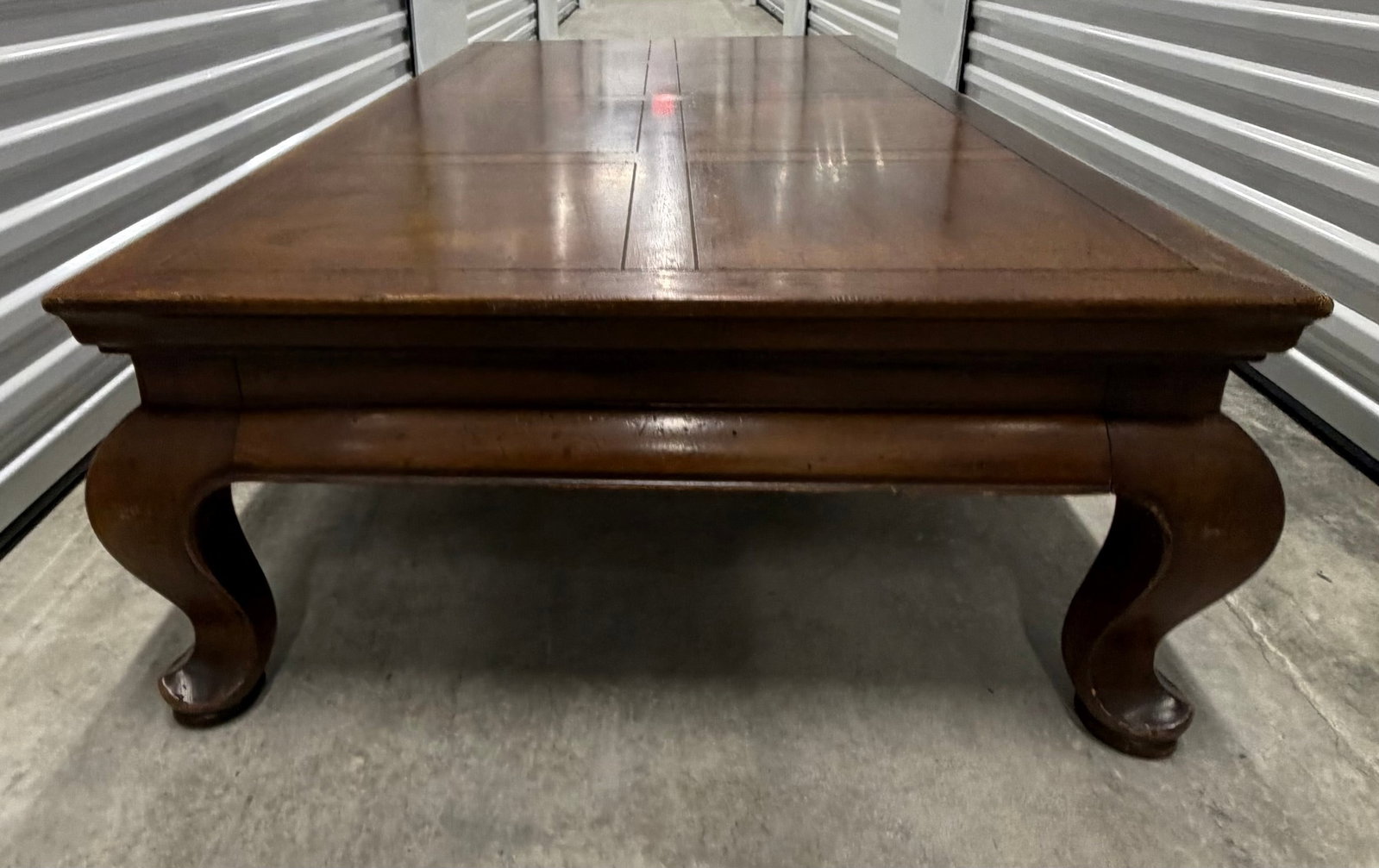 Chinese Export Style Hardwood Coffee Table - 4
