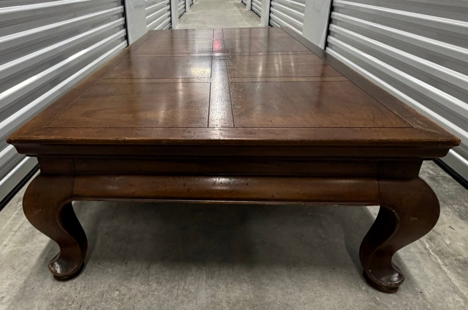 Chinese Export Style Hardwood Coffee Table - 5