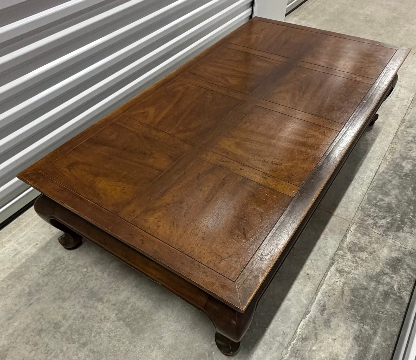 Chinese Export Style Hardwood Coffee Table - 7